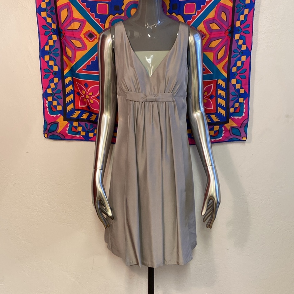 Grey Steve Madden Silk Dress, 4